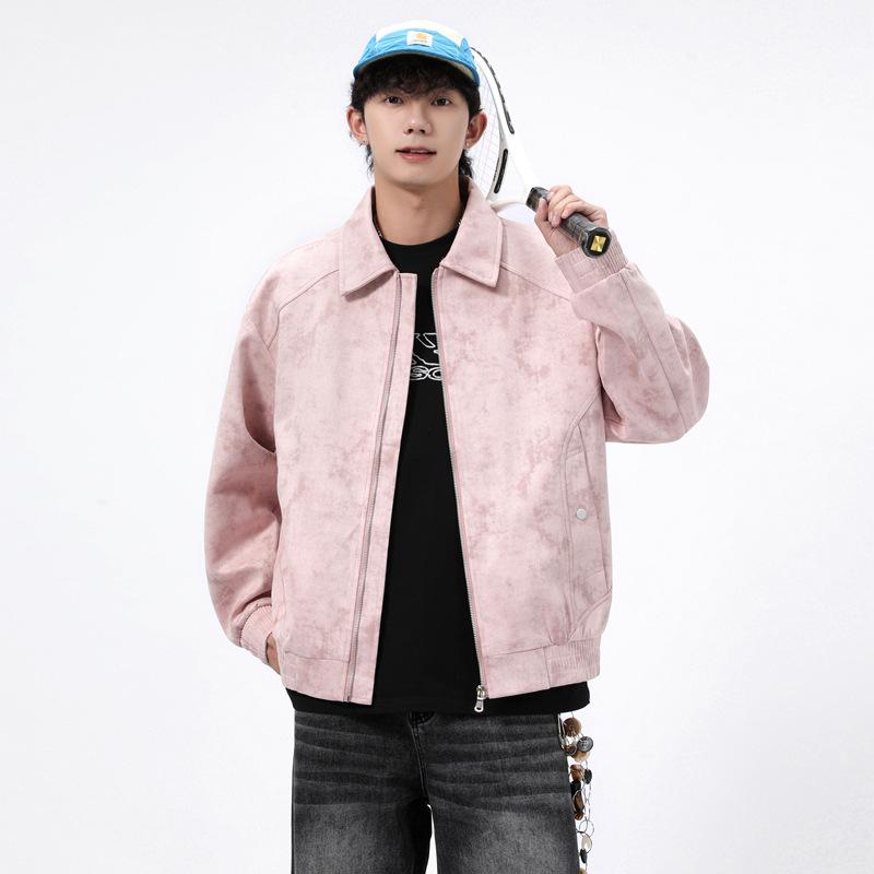 Men's 2025 Autumn Casual Loose Gradient Jacket - Trendy, Handsome, Youthful Outerwear
