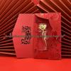 Shuibei 999 Pure Gold Rose, 0.2g Goddess Day Gift - Elegant Souvenir for Girlfriend Festival.