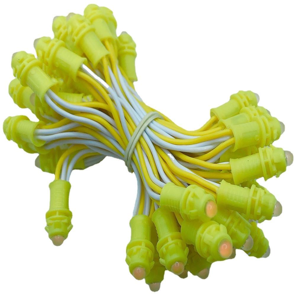 500pcs 12V Single Color Led Module 7Color Led Light String Led Point Lighting Advertisement Display For Christmas Festival Decor