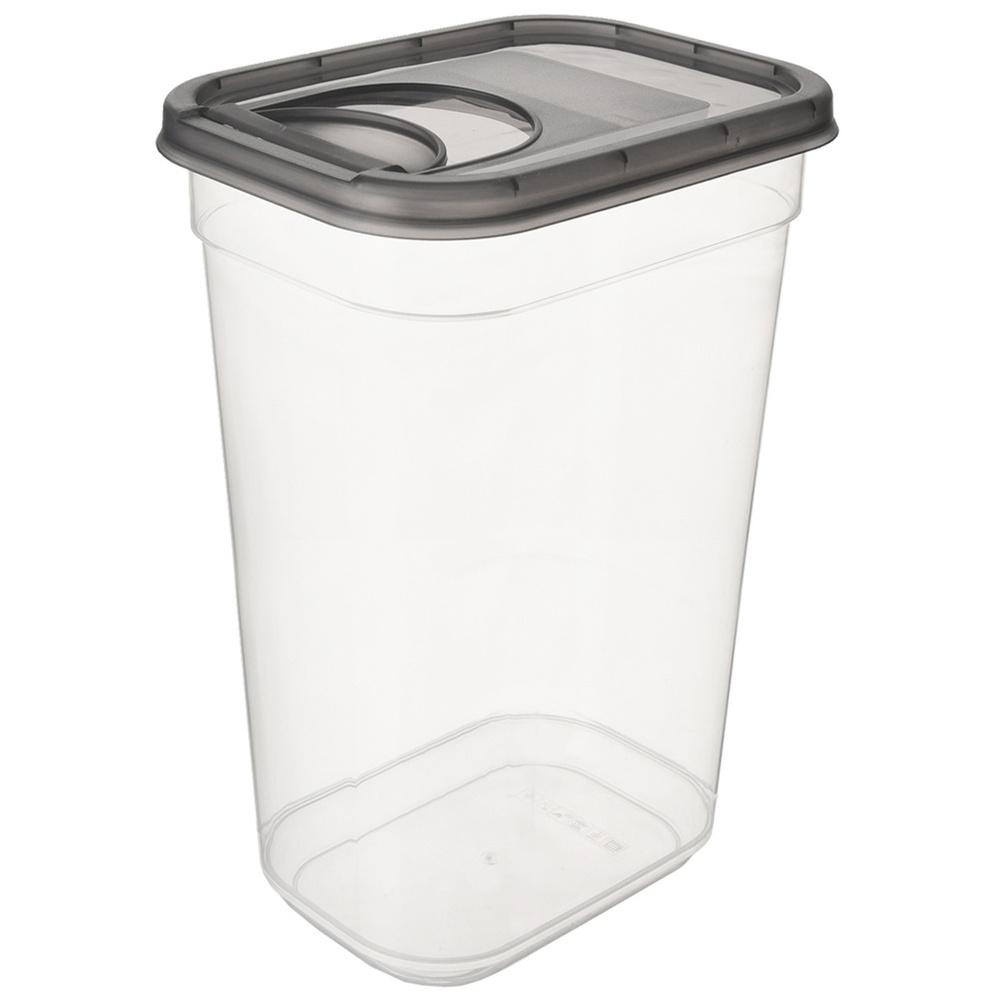 Container for loose products with dispenser GREY 3.2 l