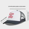 Trendy and Fun Ciao Ka Kao Printed Mesh Cap – Unisex, Breathable, Adjustable Sun Hat  Perfect for everyday outings and travel