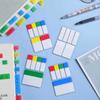 100/120Sheets Colorful Transparent Fluorescent Index Tabs Sticky Note Page Marker Planner Stickers Classification Writing Office