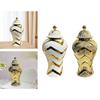 Porcelain Vase Ginger Jar Height 42cm with Lid for Table Decoration Delicate