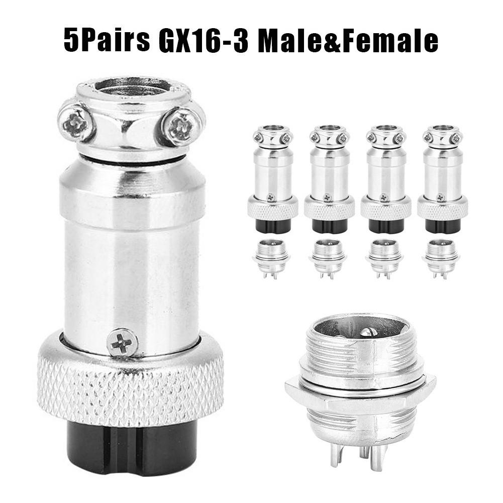 Buy Male And Female Connector 7 A Aviation Plug GX163 at affordable