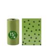 Biodegradable Pet Waste Bags for Dog and Cat Poop Disposal with Leak Proof Design and Easy Tie Handles for Outdoor Use