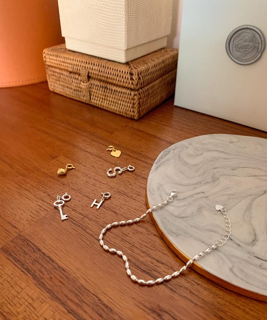 Code.H (Silver 925) Secret Pendant Bracelet (Type A)