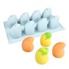Multipurpose 3D Mangos Shape Silicone Molds For Creating Mousse Cakes Pastry Ice Cream And Chocolate Treats Baking Tray