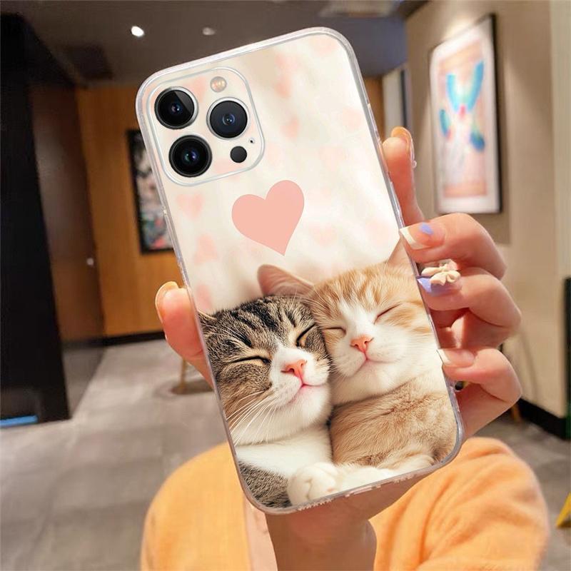Baby cat Phone Case For iphone 17ProMax 17 Pro Air 16 15 14 13 Pro Max 16 15 14 13 Pro 15Plus