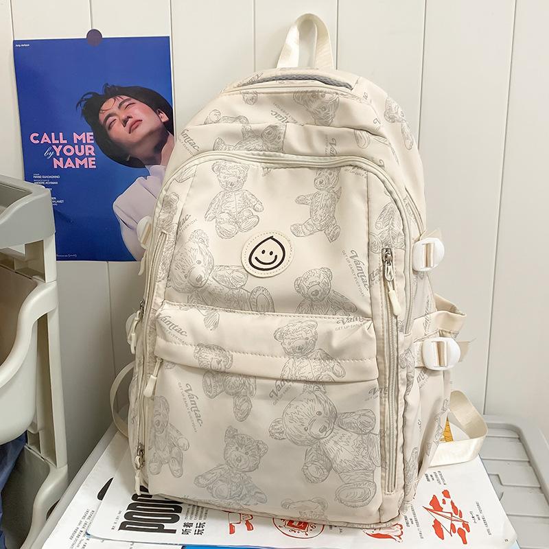 

Школьный рюкзак Детский для девочек Высококачественный рюкзак с принтом Студенты средней школы Колледж