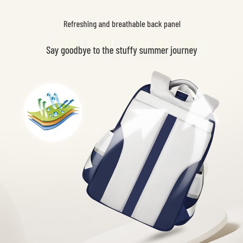 Sunlight 8 AM Ergonomic School Backpack for Primary Students