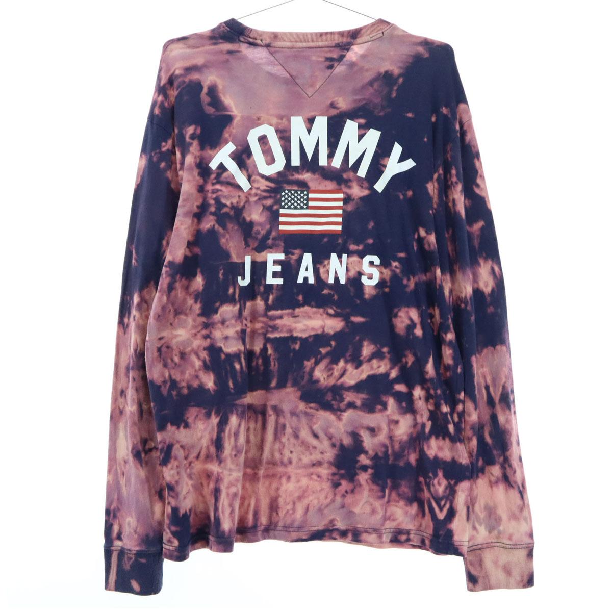 

Косметика TOMMY JEANS Двухцветная футболка с длинным рукавом L Красный Мужская Б/У