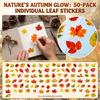 50 Pcs Nature Scenery Sticker Set for Journaling and Scrapbooking