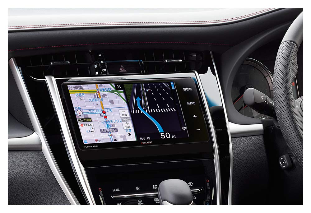 DENSO TEN ECLIPSE R Series Widescreen Car Navigation System with Conversion Toyota Map Master Free Map VICS Touch WVGA AVN-R10W 7-inch Toyota/Daihatsu