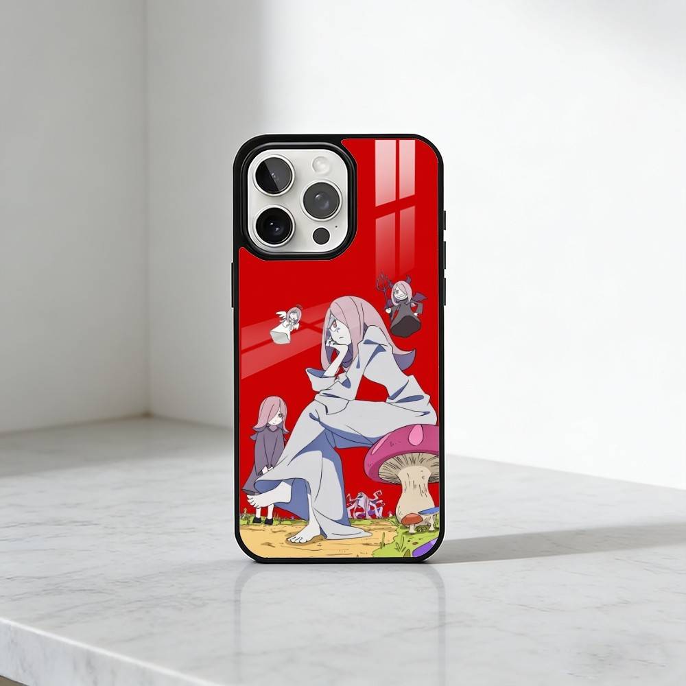 

L-Little Witch A-Academia Phone Case For iPhone17,16,15,14,13 Plus,Pro Max Magnetic For Magsafe Wireless Charging iPhone15PRO
