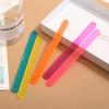 20 Stück Acryl Bastelstäbchen Gemischte Farbe Transparente Eisstiele für DIY Hausgemachte Eisriegel, Wiederverwendbare Leckerbissen Eis am Stiel Stiel