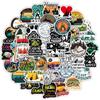 10 30 50 100Pcs Camping Stickers Waterproof Skateboard Motorcycle Guitar Luggage Laptop Bicycle Sticker Kids Toys