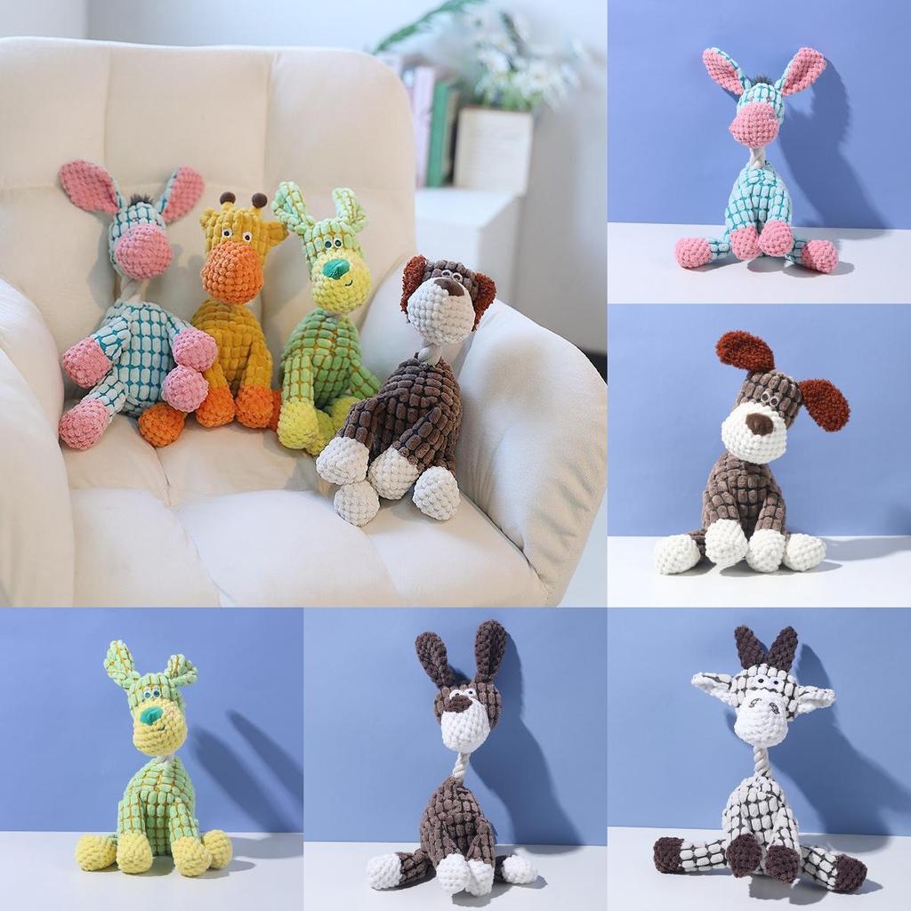 Animal Sounding Plush Pet Toy For Dogs With Durable Material Gift For Pets