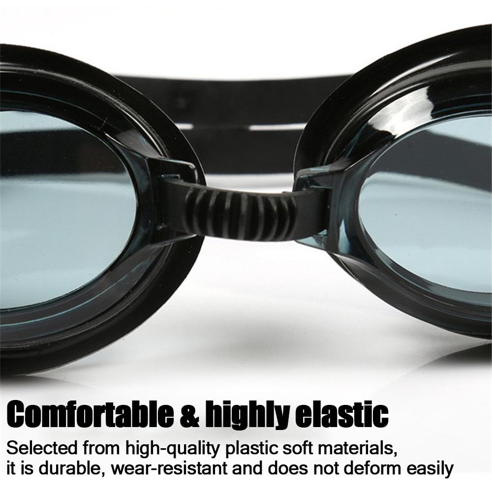 Adjustable Goggles Antifog Swimming Glasses Anti-fog Protect Children Waterproof Silicone Mirrored Swim Eyewear Double Straps