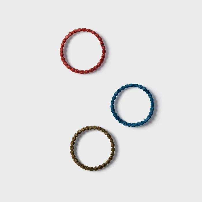 

[JAJU/JAJU] Резинка для волос с тиснением 3 шт. etc