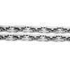 Waterproof Jewelry Non Tarnish Bracelet 316L Stainless Steel Link Chain Bracelet Biner Clasp