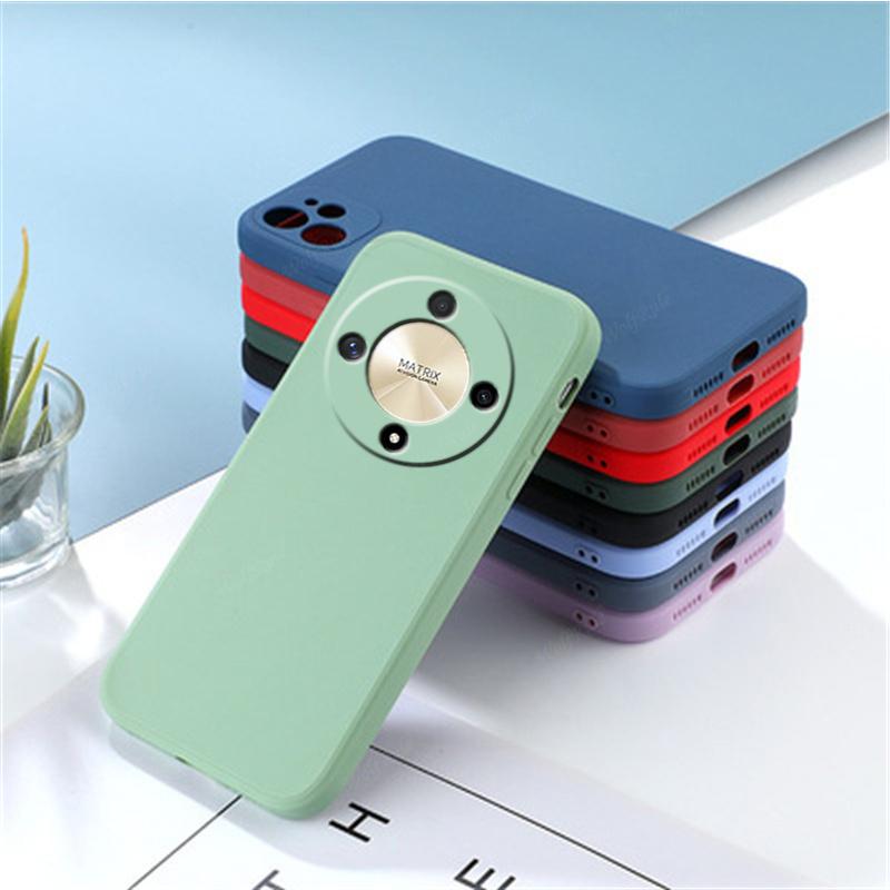 Husă Carcasă Pentru Honor X9B Huawei Honor X9B X7B X8 X6S X7A X9A X8A Capas Spate Antishock Silicon Lichid TPU Moale Fundas Honor X9B