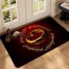 L-Lord Of The Ring Bathroom Mat Anti-slip Absorb Water Long Strip Cushion Bedroon Mat Hotel Decor Mat