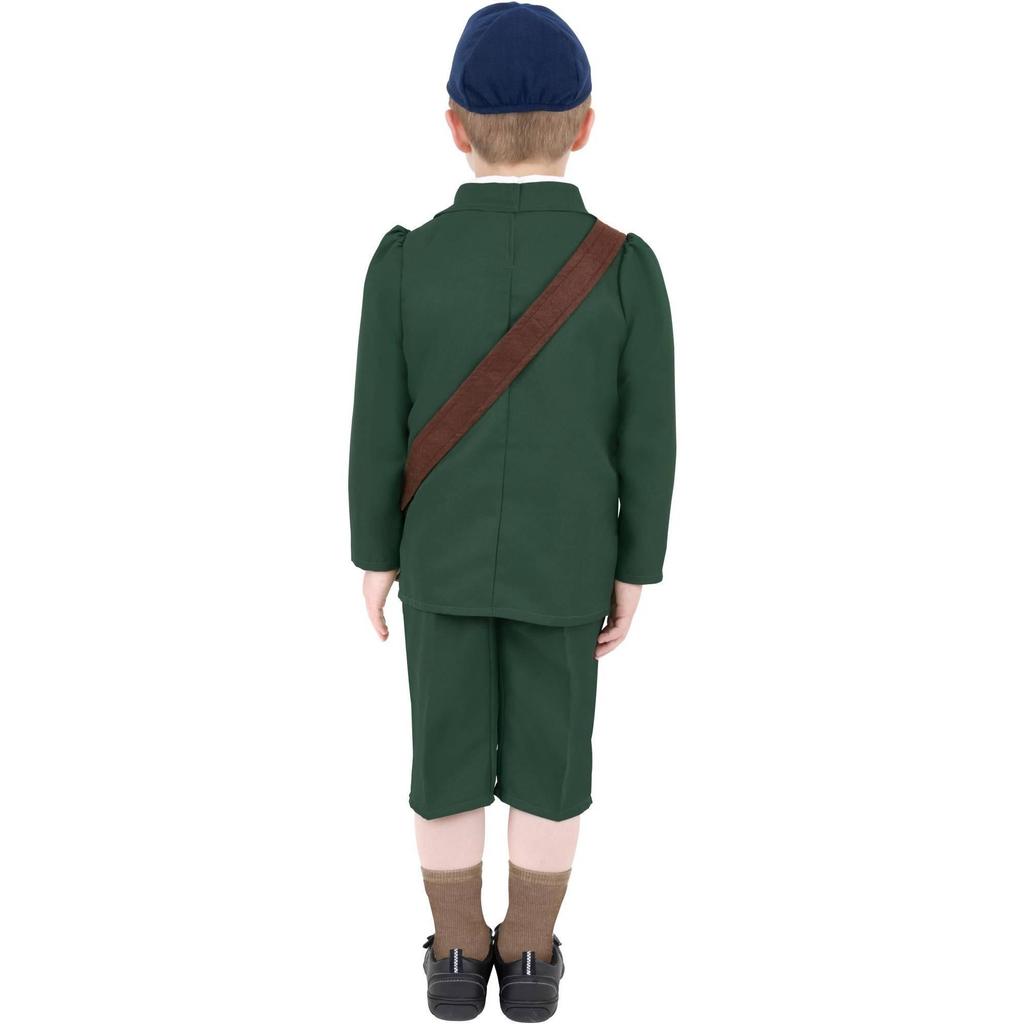 Smiffys Evakuiertenkostüm-Set für Jungen aus dem Zweiten Weltkrieg