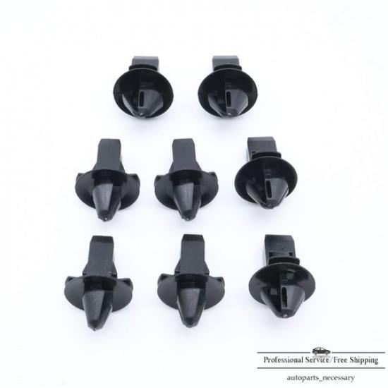 8x Radiator Grille Active Shutter Retaining Clip for 2013-2018 Ram 2500 3500