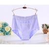 Medium High Waist Cotton Plus Briefs Size Women's Underwear Pocket Knickers Style Big Red Triangle Panties