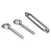 5Pcs Turnbuckle Eye and Eye Wire Rope Tension 304 Stainless Steel Shade Sail HardwareM6