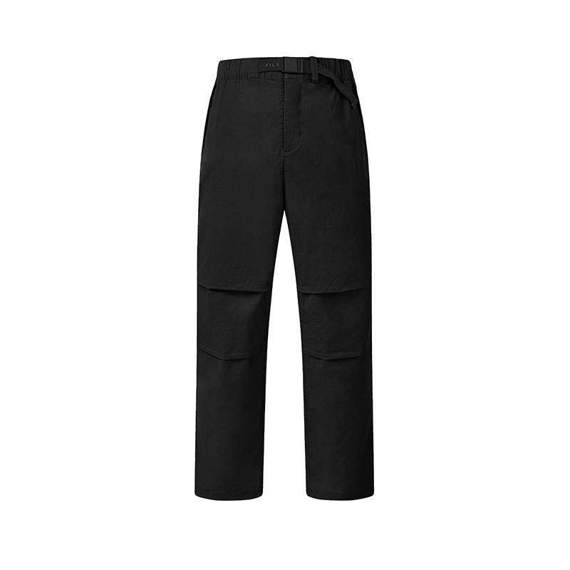FILA Explore Fashionable Personality Trend Classic Retro Sports Outdoor Cargo Style Versatile Comfortable Loose Casual Pants Men bottoms A11M617805FBK
