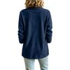 Women’s Casual Denim Cardigan Jacket Long Sleeve Button Front Relaxed Fit Lightweight Outerwear for Everyday Wear