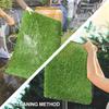 Artificial Grass Door Mat  Turf Grass Front Door Mats Outdoor Indoor  Realistic Fake Grass Rug for Entrance  Dog  Patio  Camper  Home Decor  17” X 30