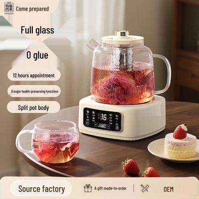 Smart Multifunctional Glass Tea Brewer for Home or Office