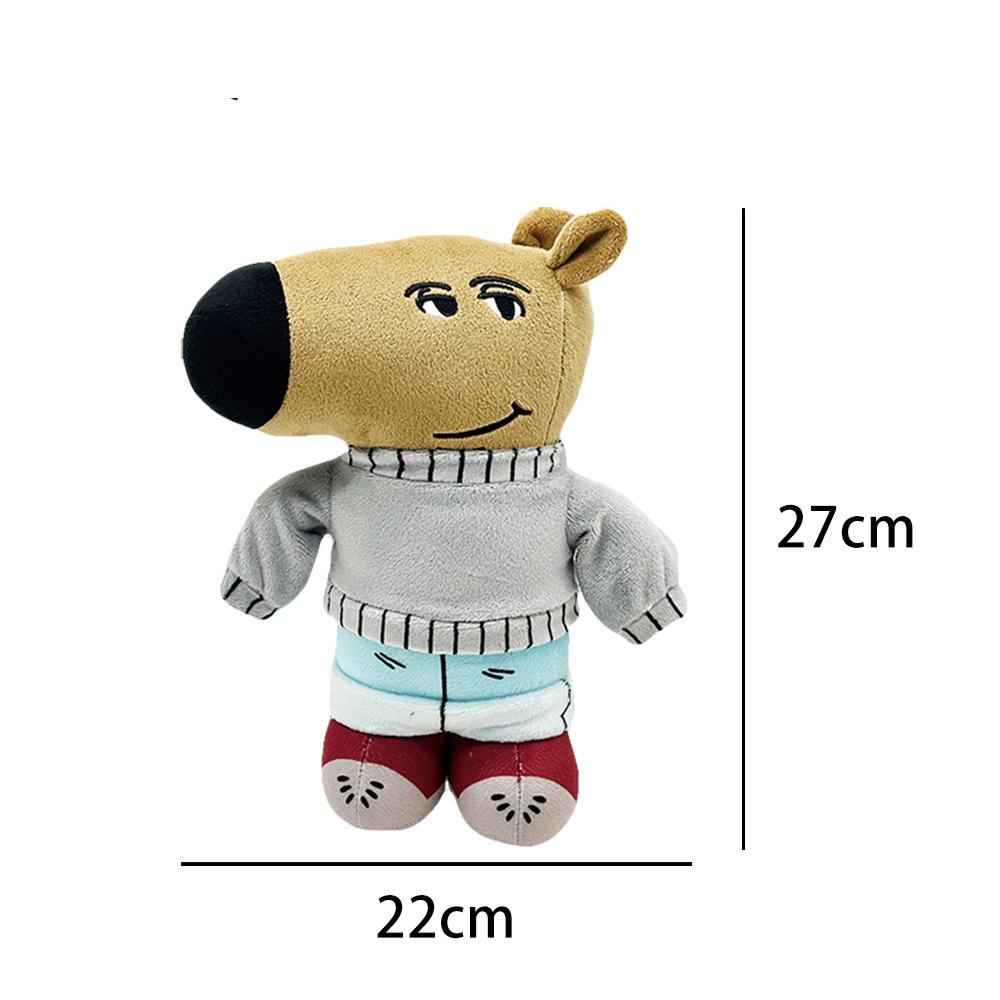 Cartoon Chill Guy Plush Doll Chill Guy Doll Anime Plushie Toys I’M Just A Chill Guy Stuffed Toys Kids Christmas BirthdayGifts