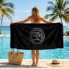 Asciugamano da Spiaggia Inter Milan Morbido Microfibra Asciugamano Estivo Asciugatura Rapida Assorbente per Spiaggia Piscina Viaggio