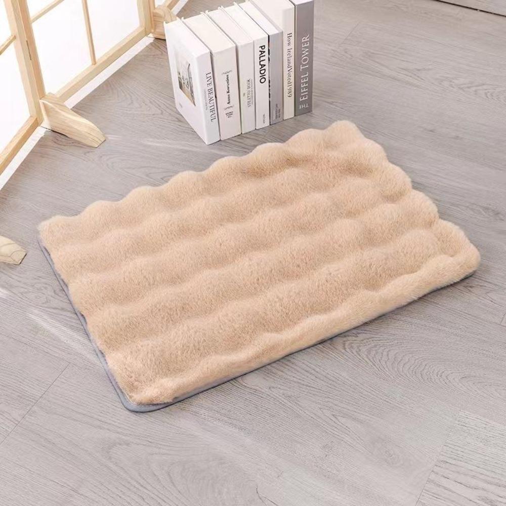 Comfortable Ultra-Soft Pet Mat Keep Warm Thicken Cat Bed Mat Warm Dog Blanket Cats