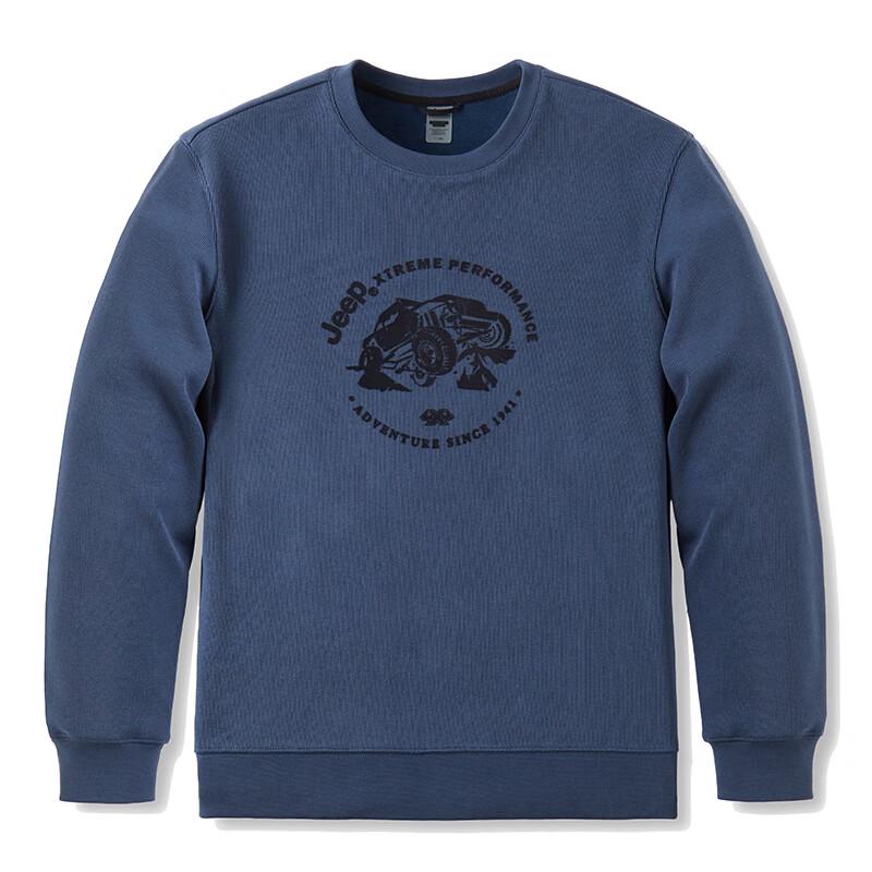 Jeep Men s Casual Stand-Collar Sweatshirt 2XL