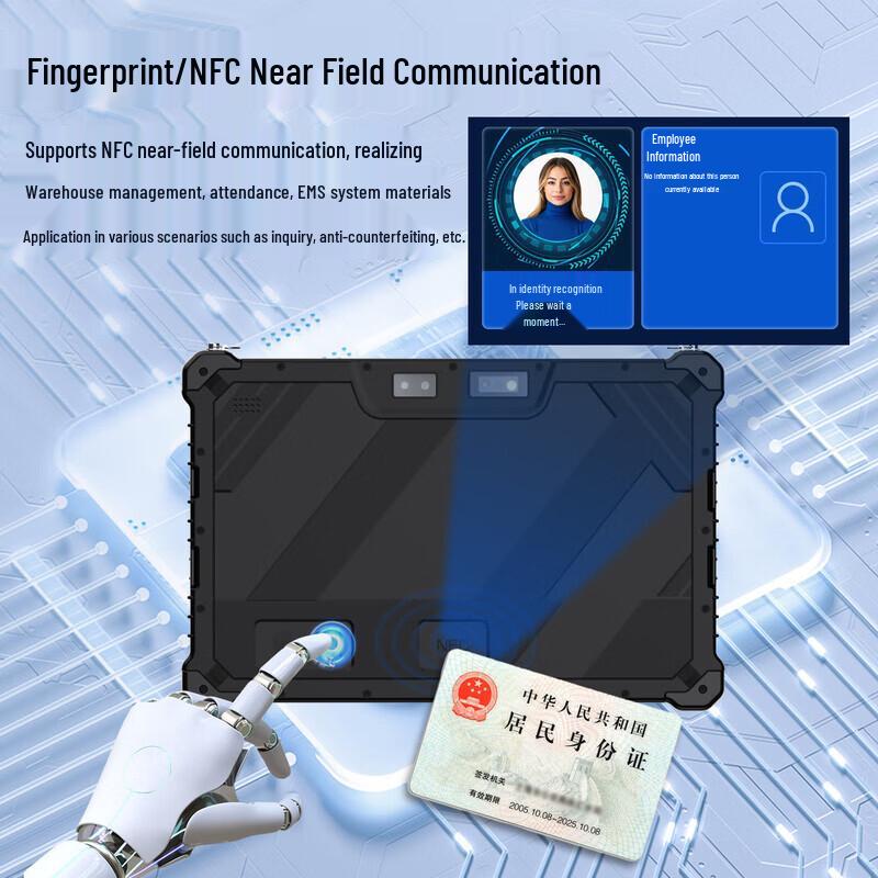 YUEXIGK 10.1-inch Industrial Rugged Android Tablet (CN Version)