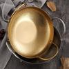 Non-stick Small Dry Pot 304 Stainless Steel Kitchen Cooking Pan  Noodle