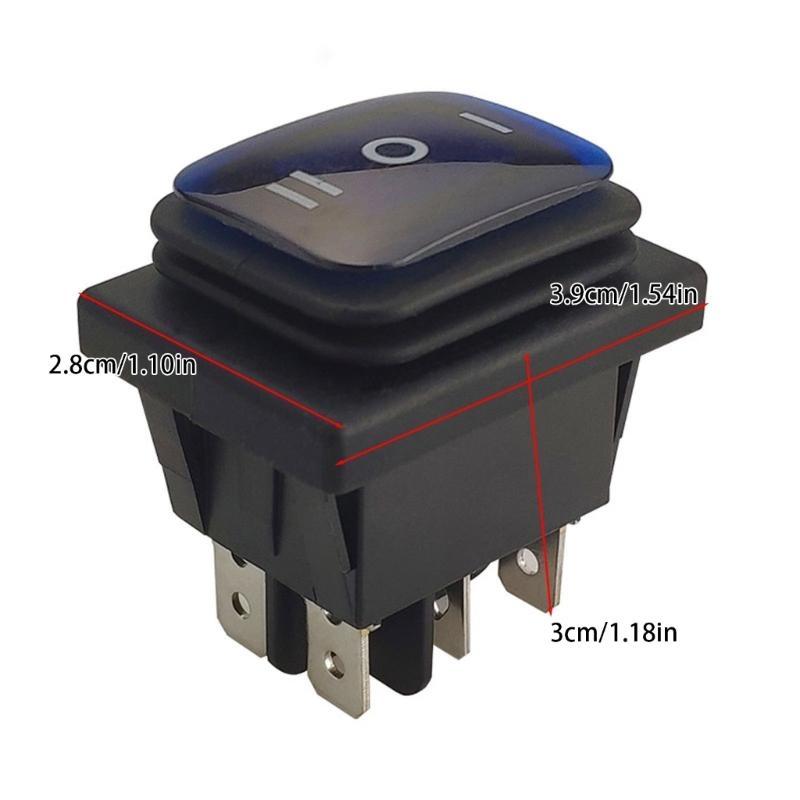  Waterproof KCD4 Boat Rocker Switch 4/6 Pin 2/3 Position SPST Toggle Switch