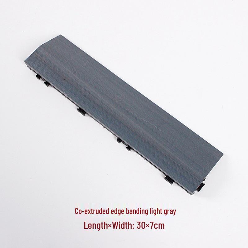 WPC Flooring DIY Edge Banding Trim Molding and Baseboard Accessories