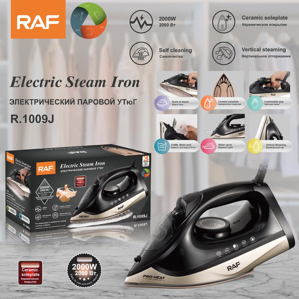 Home Steam Iron, Handheld, Wall-Mountable, Corded, Dry/Wet Dual-Use, 2000W