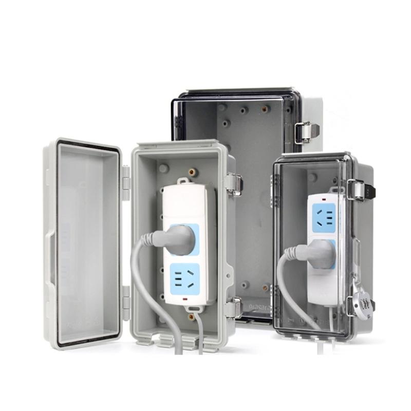 Plastic Outdoor Electrical Connection Box Waterproof Connection Cable Enclosure Electrical Junction Box Easy to Install