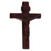 Ciondolo Croce in Legno Vintage Intagliato a Mano in Palissandro Croce di Gesù Ciondolo Collana Ciondolo Crocifisso da Uomo Regalo Religioso
