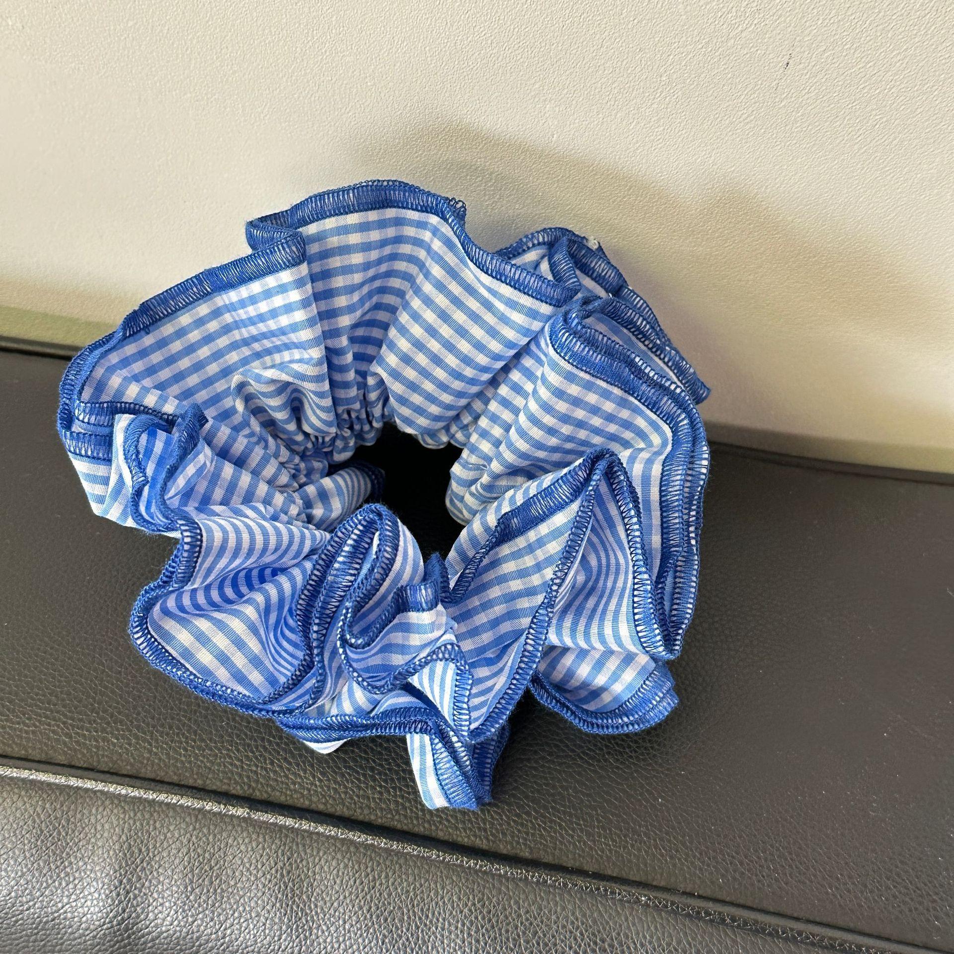 

Большие корейские аксессуары большие резинки-скранчи для волос женщины девушка резинки эластичные винтажные популярные ведущая мода взрослые kpop