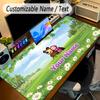 Large Mouse PadMasha and the Bear Custom Name Text Personalized Desk Mat Non Slip Gaming Pad