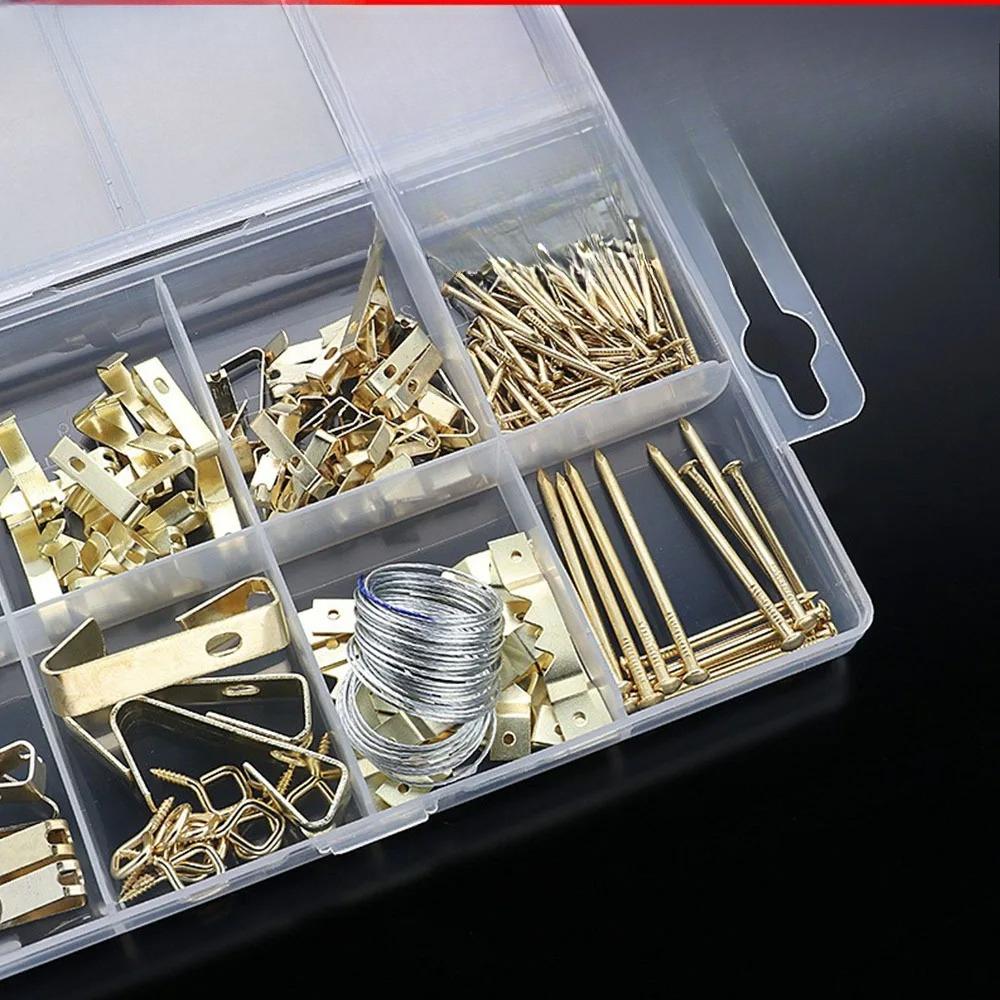 PP Werkzeugaufbewahrungsbox mit 8 Fächern für Reparaturwerkzeuge Holzbearbeitungs-Organizer-Koffer und kleine Eisenwarenzubehörteile