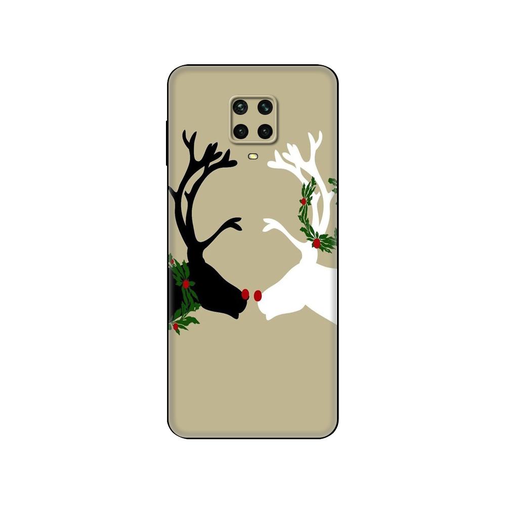Black tpu Case For Xiaomi Redmi 7A 8 8A 9 9A 9C Case Redmi Note 8T 8 Pro T Note 9 9S 9 Pro Case Christmas New Year