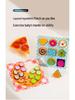 Toddler Pretend Play Pizza & Cookies Velcro Set - Immersive Simulation Toy Gifts